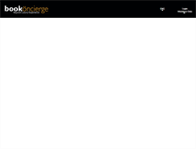 Tablet Screenshot of bookoncierge.com